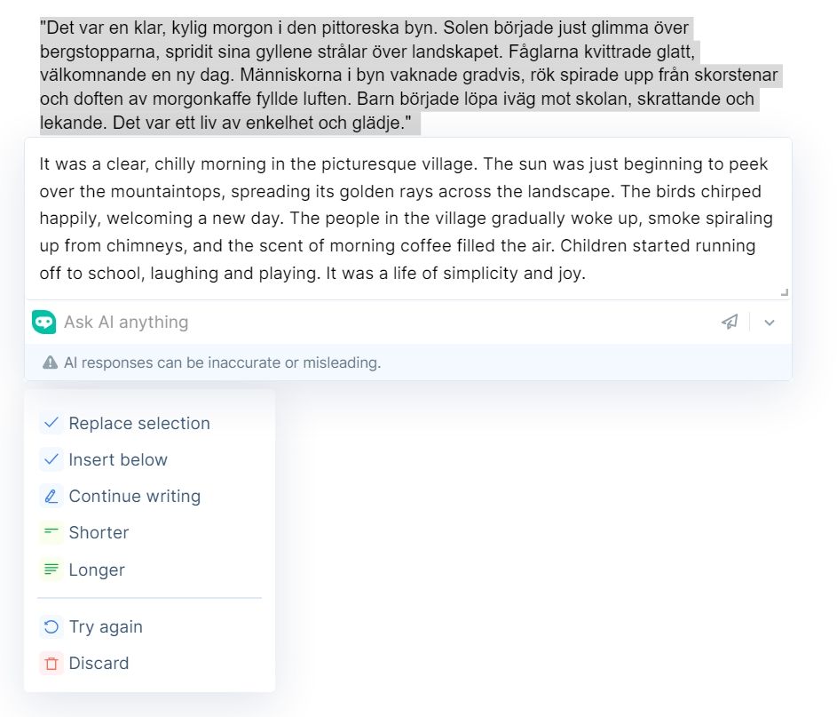 ترجمة HIX السويدية