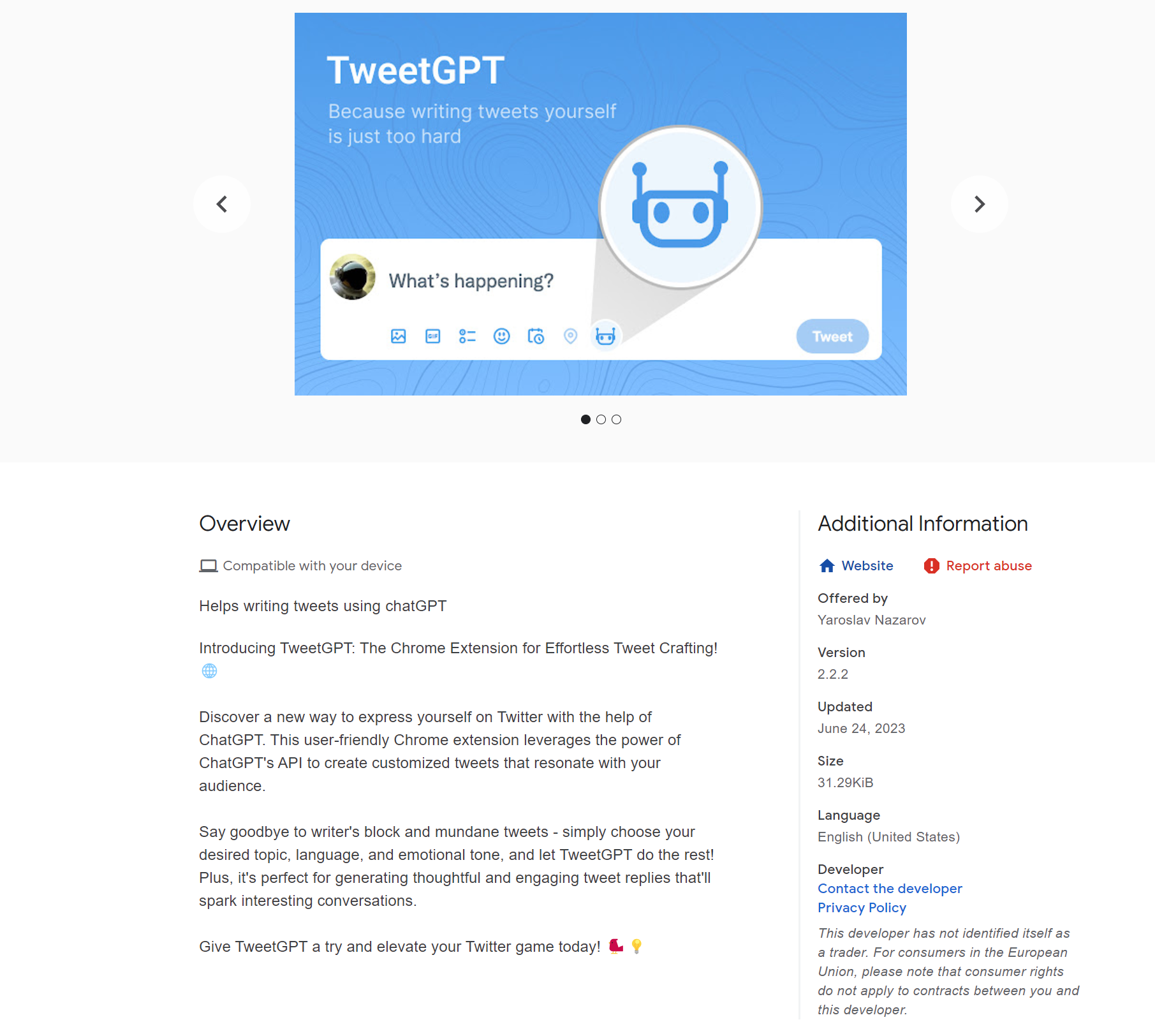 tweetgpt